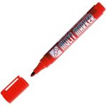 Перманентный маркер Munhwa Crown Multi Marker красный, пулевидный, 3мм CPM-800 (артикул 16230674) – фото 1