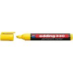 Перманентный маркер, желтый, клиновидный наконечник 1.5-3мм Edding E-330-5 (артикул 15563859) – фото 1