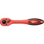 Рукоятка с храповым механизмом INTERTOOL на 72 зуба 3/8, Cr-v., Professional HT-2112 (артикул 16271155) – фото 1