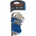 Набор шестигранных ключей TRUPER 13 шт ALL-13M 15542 (артикул 15597824) – фото 1