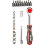 Набор торцевых ключей, 1/4, 23 шт. Top Tools 38D505 (артикул 15763296) – фото 1