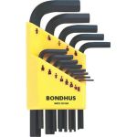 Набор из 13 дюймовых черных ключей BONDHUS S .050-3/8" 12237 (артикул 16047694) – фото 1
