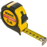 Рулетка (обрезиненный корпус, 5 м х 19 мм) Biber DIREKT 40103 тов-049302 (артикул 15738032) – фото 1