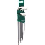 Комплект угловых шестигранников EXTRA LONG с шаром 1,5-10мм Jonnesway H05SM109SL (H06SM109S ) (артикул 13938684) – фото 1