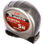 Рулетка Magnetic, 5 м х 19 мм, MATRIX 31011 (артикул 13699002) – фото 1