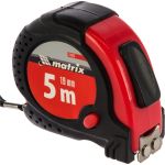 Рулетка 5 м х 19 мм Status magnet fixation MATRIX 31023 (артикул 13946646) – фото 1