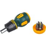 Реверсивная отвертка Kraftool Набор EXPERT 26190-H7 (артикул 14945994) – фото 1