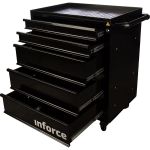 Инструментальная тележка, 5 ящиков 745х465х825 Inforce 06-01-14 (артикул 15774965) – фото 1