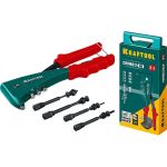 Комбинированный заклепочник в кейсе KRAFTOOL Combo2-M6 31180 (артикул 16086531) – фото 1