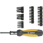 Сменные наконечники и головки с рукояткой набор 29 шт TOPEX 39D356 (артикул 15541440) – фото 1