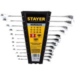 Набор комбинированных гаечных ключей Stayer 12 шт 8 - 24 мм HERCULES 27085-H12_z01 (артикул 15924202) – фото 1