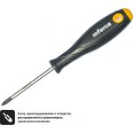 Крестовая отвертка Inforce PH1x80 06-09-55 (артикул 15759603) – фото 1