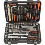 Набор инструмента 141 предмет 1/2DR 1/4DR АвтоDело 39914 16030 (артикул 16008050) – фото 1