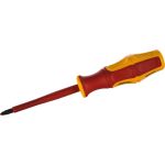 Диэлектрическая отвертка PZ2x100 КВТ Профи 78614 (артикул 15878051) – фото 1