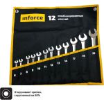 Набор комбинированных ключей 12 предметов Inforce 06-05-31 (артикул 15643124) – фото 1