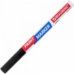 Лаковый маркер-краска BRAUBERG EXTRA paint marker 2 мм, ЧЕРНЫЙ, УЛУЧШЕННАЯ НИТРО-ОСНОВА, 151968 (артикул 16727956) – фото 1