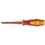 Диэлектрическая отвертка PZ1x80 КВТ Профи 78613 (артикул 15878000) – фото 1