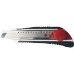 Нож со сменным лезвием Монтажник 18мм, обрезиненный, ABS+TPR 600505 (артикул 16503542) – фото 1