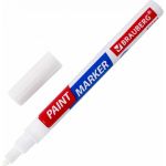 Лаковый маркер-краска BRAUBERG EXTRA paint marker 2 мм, белый, улучшенная нитро-основа, 151967 (артикул 16729201) – фото 1