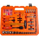 Набор инструментов 1/2 +1/4 Кратон TS-11 2 28 09 011 (99 пр.) (артикул 15727583) – фото 1