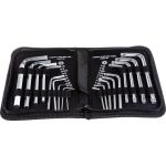 Набор коротких имбусовых ключей HEX-TORX, 18шт, HEX 1.5-10мм, T10-T50, CrV, сатин MATRIX 12314 (артикул 15569127) – фото 1