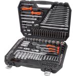 Набор инструмента AV STEEL 144 предмета 1/4"",3/8"",1/2"" профессиональный AV-011144 (артикул 17441532) – фото 1
