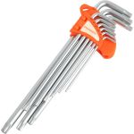 Набор ключей PATRIOT SKТ-9EL, TORX, экстра длинные, T10-T50, CRV, 9 шт 350002005 (артикул 16032307) – фото 1