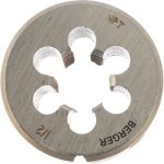 Дюймовая плашка 1/2-14NPT Berger BG BG1185 (артикул 15774595) – фото 1