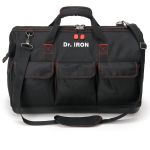 Сумка для инструмента с пластиковым дном с ремнем Dr. IRON 510х260х390 мм DR1029 (артикул 17585060) – фото 1
