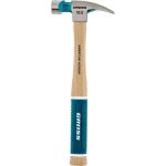 Молоток-гвоздодер GROSS American hickory 280г, угол 75, магнит, обрезиненная рукоятка 10417 (артикул 16129445) – фото 1