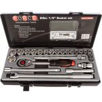 Набор головок FORCE 1/2 24 предмета 10-32mm SL 4243 (артикул 15602929) – фото 1