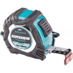 Рулетка Magnetisch, 5 м х 25 мм обрезиненный корпус,автоматическая фиксация GROSS 32572 (артикул 15874252) – фото 1