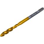Метчик M3x0,5 HSS M2 TiN спиральный ПрофОснастка №407 арт. 50221007 (артикул 15977649) – фото 1