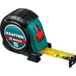 Рулетка KRAFTOOL X-Drive 5м/25мм с ударостойким обрезиненным корпусом 34122-05-25_z02 (артикул 16440166) – фото 1