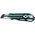 Нож KRAFTOOL GRAND-25 с двойным фиксатором, сегментированные лезвия 25 мм 09190 (артикул 18832314) – фото 1
