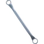 Накидной двусторонний ключ 24x27 хромированный HORTZ HOR 102197 (артикул 16036892) – фото 1