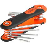 Набор ключей PATRIOT SKT-8F, TORX, T9-T40 складные, CRV, 8-в-1 350002009 (артикул 16032306) – фото 1