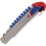 Универсальный мощный нож BRAUBERG Professional ширина 25 мм, металлический корпус 237448 (артикул 16742556) – фото 1