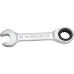 Гаечный ключ Thorvik CSRW14 комбинированный трещоточный короткий, 14 мм 53523 (артикул 18805152) – фото 1