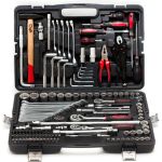 Набор инструмента СЕРВИС КЛЮЧ 142 предмета, 12 граней 12142 (артикул 16033101) – фото 1