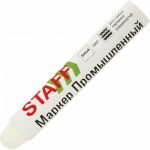 Промышленный маркер STAFF ПМ-100 твердый, белый, -20 до +40С, 150813 (артикул 16534933) – фото 1