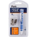 Набор бит с ручкой для точных работ Park 100249 (артикул 16540934) – фото 1