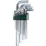 Набор ключей Г-образные 6-гранные длинные ROCKFORCE RF-5137L (артикул 15996084) – фото 1