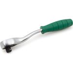 Трещотка с быстрым сбросом Hans 1/4" с изогнутой рукояткой 72 зуба 2162GQ (артикул 15610108) – фото 1