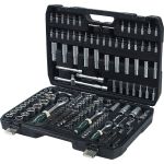 Набор инструмента ROCKFORCE 1/4"",3,8"",1/2"" DR 6-гранный 4-32мм 172пр. RF-41723-5 (артикул 16257816) – фото 1
