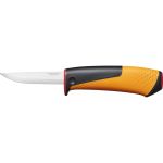 Строительный нож Fiskars со встроенной точилкой 1023620 (артикул 20232322) – фото 1