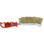 Щётка проволочная NORM 230x120 мм с пластиковой ручкой HP-967 (артикул 17932063) – фото 1