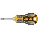 Двухсторонняя отвертка INGCO 2 в 1 SL6+PH2 INDUSTRIAL AKISD0202 (артикул 16651193) – фото 1