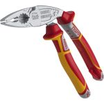 Комбинированные диэлектрические плоскогубцы 200мм NWS ErgoCombi 1096-49-VDE-200 (артикул 15456354) – фото 1