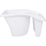 Ковш для краски DECOR 180х125х225 мм, 1,2л белый 670-2207 (артикул 16419927) – фото 1